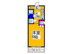 ルミネスハウス山下の物件間取画像